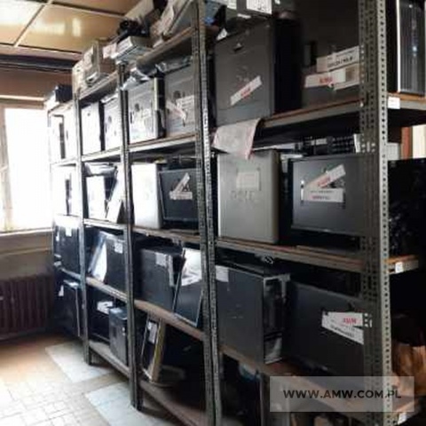 Sprzęt elektroniczny - pakiet zawierający 289 poz. asort. (wg oddzielnego wykazu), w tym m.in.: drukarka Brother, komputer HP, notebook Dell (bez dysków twardych) itp. 